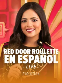 Ficha de la mesa en vivo «Ruleta Puerta Roja En Español» en stake.com.co.