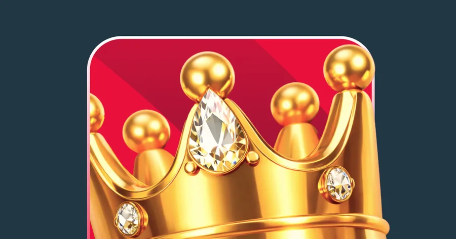 Icono de corona dorada que acompaña los términos del club de fidelidad