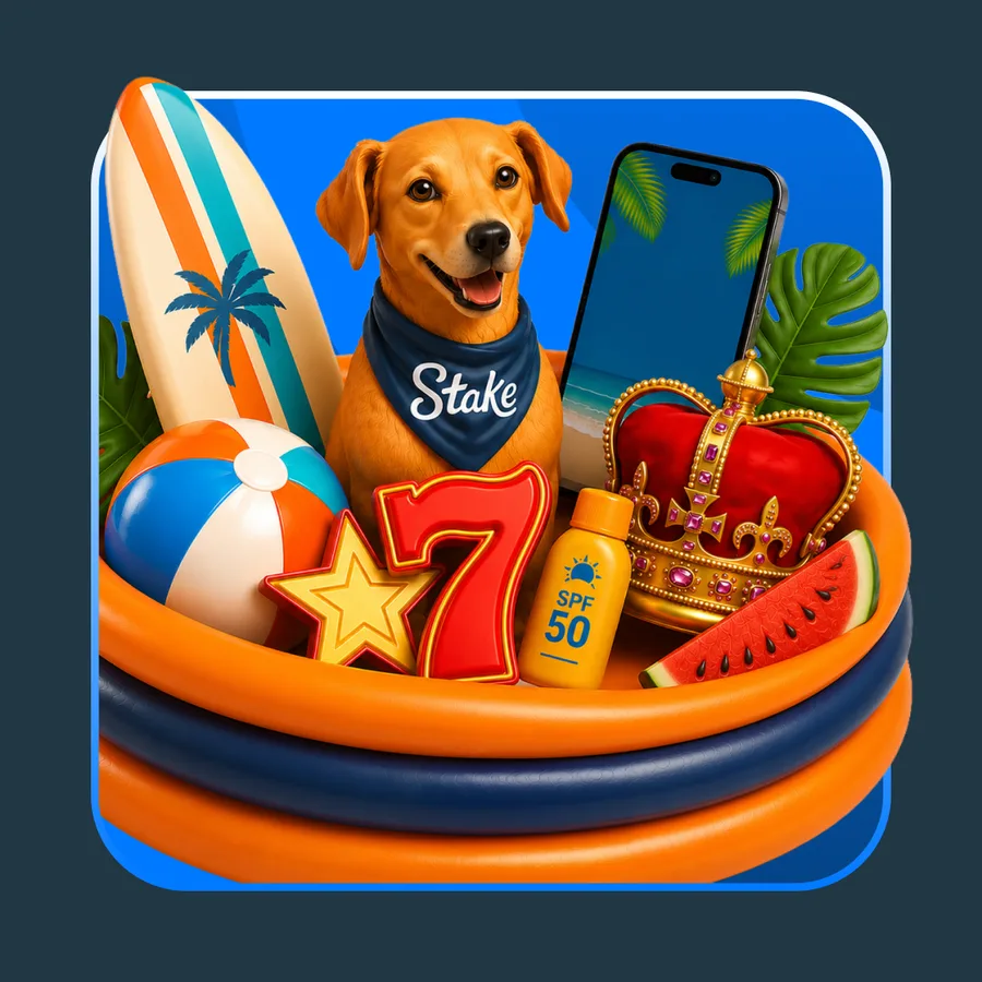 Banner del torneo de ranking «Verano de Slots» publicado por stake.com.co.